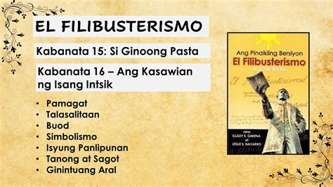 El Filibusterismo Kabanata 15: Ginoong Pasta (Buod, .